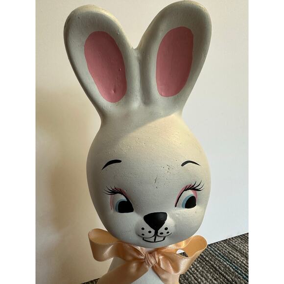 Vintage ceramic kitsch big eye bunny rabbit - Picture 5 of 5